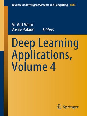 cover image of Deep Learning Applications, Volume 4
